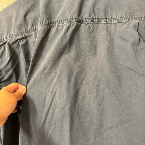 Carhartt Foreman Relaxed Fit Short Sleeve Solid Work Shirt Men Size L - Picture 9 of 10